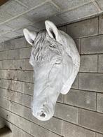 Expressief mooi betonnen paardenhoofd, Jardin & Terrasse, Statues de jardin, Animal, Enlèvement, Béton, Utilisé
