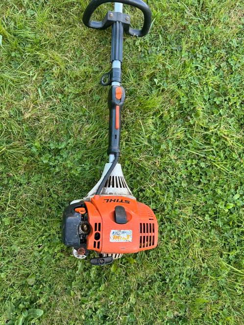 Stihl km100, Jardin & Terrasse, Débroussailleuses, Utilisé, Enlèvement ou Envoi