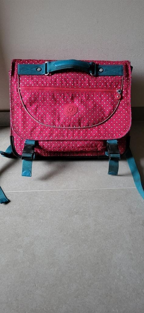 boekentas Kipling, Handtassen en Accessoires, Tassen | Schooltassen, Gebruikt, Rugtas, 30 tot 40 cm, 30 tot 40 cm, Roze, Ophalen