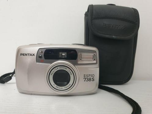 Pentax Espio 738S, Audio, Tv en Foto, Fotocamera's Analoog, Zo goed als nieuw, Pentax, Ophalen of Verzenden