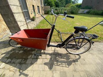 Vélo cargo Bakfiets, Autres marques, Bâche, Enlèvement, Utilisé