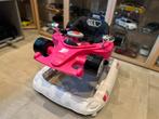 Roze F1 auto loopstoel baby, Kinderen en Baby's, Speelgoed | Babyspeelgoed, Ophalen of Verzenden, Zo goed als nieuw, Auto