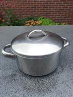 Pot Demeyere Silvinox 18/10, Inox, Gebruikt, Keramische plaat, Ophalen