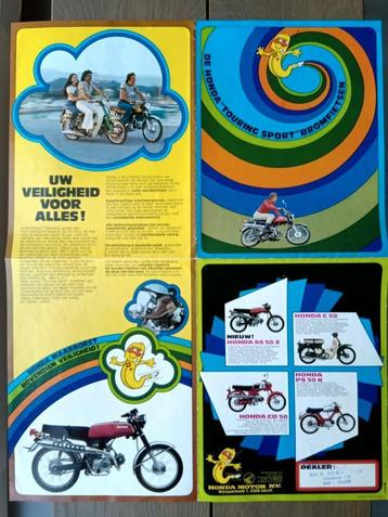 Brochure sur les cyclomoteurs Honda