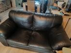 Lederen salon, Huis en Inrichting, Ophalen, Gebruikt, Leer