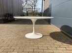 Originele ronde Knoll Tulip eettafel (137cm) wit laminaat, Huis en Inrichting, Tafels | Eettafels, Ophalen of Verzenden, Vitra togo ligne roset mah jong b&b italia cassina sede artifort