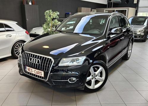 Audi Q5 2.0 TDi QUATTRO S-LINE ,SEMI-CUIR,XENON,JA 19, Auto's, Audi, Te koop, Q5, 4x4, ABS, Airbags, Airconditioning, Bluetooth