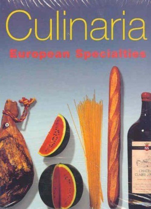Culinaria Europese specialiteiten deel 1 en 2, Livres, Livres de cuisine, Comme neuf, Enlèvement ou Envoi