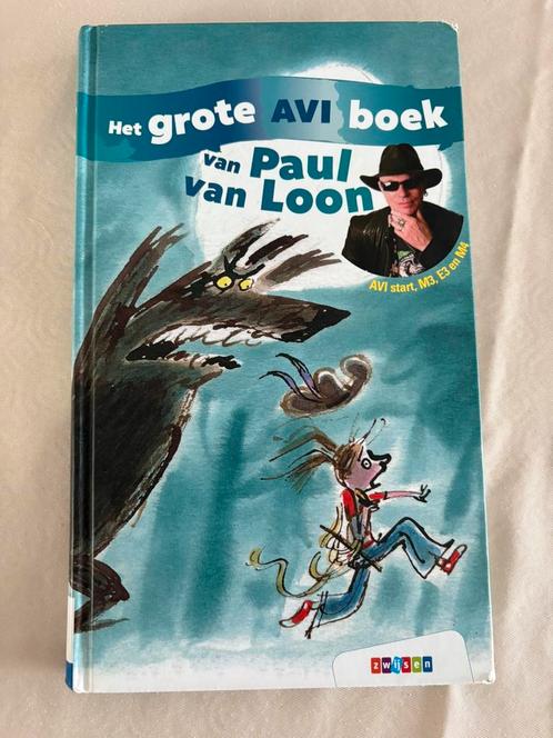 Paul van Loon - Het grote AVI boek van Paul van Loon, Boeken, Kinderboeken | Jeugd | onder 10 jaar, Gelezen, Fictie algemeen, Ophalen of Verzenden