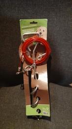 Grondpin + kabel 4meter voor honden, nieuw, Dieren en Toebehoren, Ophalen of Verzenden, Nieuw, Hondenriem-accessoire