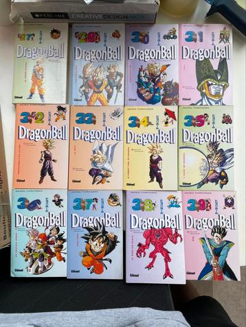 Dragon ball pastel glénat lot de 12 tomes 27 + 29 a 39 beschikbaar voor biedingen