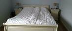 Tweepersoonsbed 160x200 met nachtkastjes, Ophalen, Gebruikt, Wit, Tweepersoons