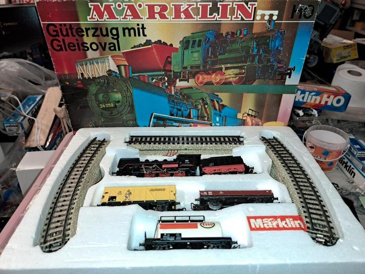 3203 marklin uitbreiding set met ovp, Hobby en Vrije tijd, Modeltreinen | H0, Zo goed als nieuw, Ophalen of Verzenden