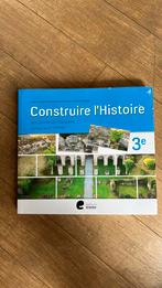 Construire l’histoire 3iem, Livres, Comme neuf, Secondaire, Histoire