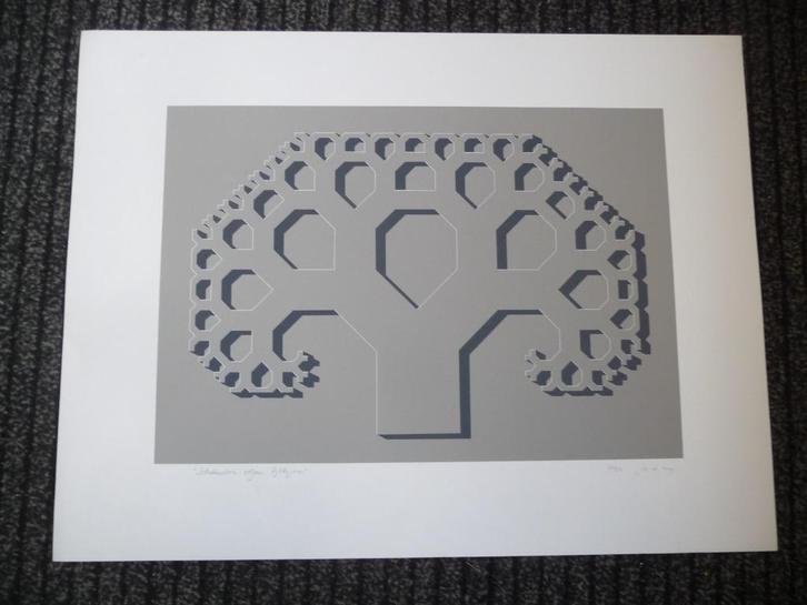 JOS DE MEY - MOOIE LITHO - ORIGINEEL GESIGNEERD, Antiek en Kunst, Kunst | Litho's en Zeefdrukken, Ophalen of Verzenden