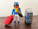 4761 Playmobil Stewardess met trolley, Comme neuf, Enlèvement