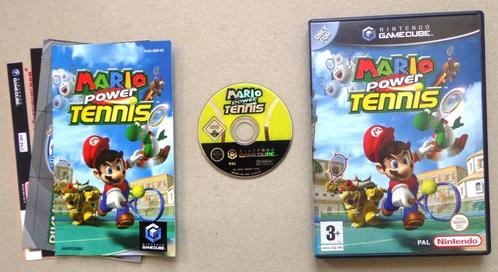 Mario Power Tennis voor de Nintendo GameCube Compleet, Games en Spelcomputers, Games | Nintendo GameCube, Zo goed als nieuw, Ophalen of Verzenden
