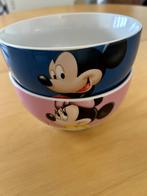 Mickey & Minnie Bowls - Disney, Ophalen, Mickey Mouse, Zo goed als nieuw, Servies