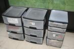 3 x Ladekast opbergbox plastic, Ophalen of Verzenden