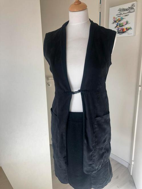 Setje vest+rok Luisa Cerano 38, Kleding | Dames, Truien en Vesten, Zo goed als nieuw, Maat 38/40 (M), Zwart, Ophalen of Verzenden