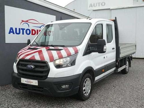 Ford Transit Pick-Up 2.0 TDCi 7places 49000Km L3, Auto's, Bestelwagens en Lichte vracht, ABS, Adaptive Cruise Control, Airbags