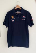 Donkerblauwe polo Porsche Mille Miglia, Kleding | Heren, Maat 52/54 (L), Blauw, Nieuw, Ophalen