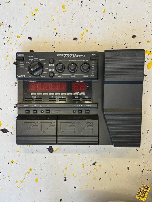 Zoom 707 II Guitar effects processor, Muziek en Instrumenten, Effecten, Gebruikt, Overige typen, Ophalen of Verzenden