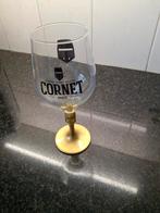 Cornet glas met goudkleurige voet, Verzamelen, Ophalen, Nieuw