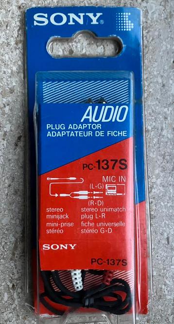 Adaptateur fiche universelle stéréo SONY, Made in Japan, Musique & Instruments, Instruments | Accessoires, Enlèvement ou Envoi