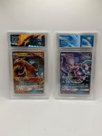 Pokémon TCG Dracaufeu GX 007 + Mewtwo 017 Lot CollectAura 10, Enlèvement ou Envoi, Neuf, Plusieurs cartes, Foil