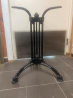 Metalen zwart gelakte tafelpoot H68, Maison & Meubles, Pièces pour table, Rustiek, Pied de table, Enlèvement, Utilisé