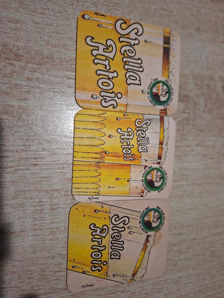 Sous bock Stella Artois, Ophalen of Verzenden, Stella Artois