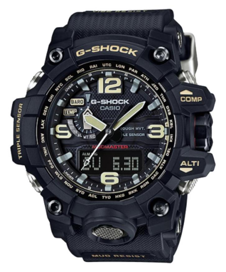Casio G-shock Mudmaster GWE-1000 1AER, Handtassen en Accessoires, Horloges | Heren, Zo goed als nieuw, Polshorloge, Casio, Kunststof