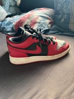 Nike - Air Jordan 1 - Low - Red - Black - White, Ophalen of Verzenden, Zo goed als nieuw, Schoenen