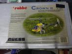 Hélicoptère Robbe Crown III, Enlèvement, Comme neuf, Hélicoptère, Autres marques