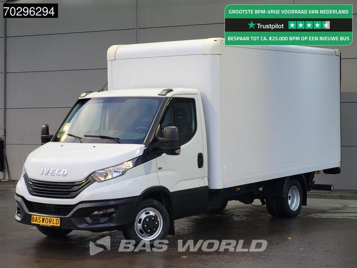Iveco Daily 35C16 Laadklep Dubbellucht Bakwagen 160PK Airco, Auto's, Bestelwagens en Lichte vracht, Bedrijf, Te koop, Airconditioning