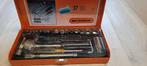 Skandia Dopsleutelset  37 delig Nieuw + gereedschapkoffer, Enlèvement ou Envoi, Neuf