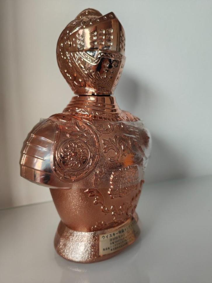 Nikka King Of Armor Decanter, Gold, Rare, Limited! (V5), Verzamelen, Wijnen, Nieuw, Overige typen, Overige gebieden, Vol, Ophalen of Verzenden