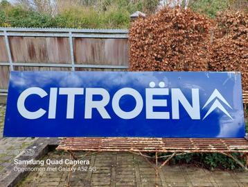 Enseigne publicitaire émaillée Citroën