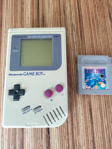 Nintendo GameBoy Fat + Tetris  beschikbaar voor biedingen