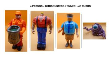 GOHSTBUSTERS 4 PERSOS KENNER beschikbaar voor biedingen