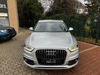Audi Q3 1.4TFSI/M2014/S LINE/91000KM/NACI/AIRCO/12M GARANTIE, Auto's, Audi, Stof, USB, Zilver of Grijs, Q3