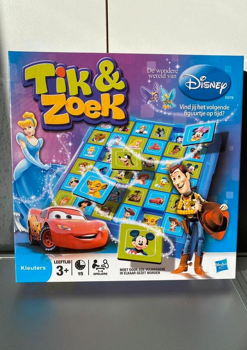 🍄 NIEUW . “ Tik & Zoek “ Disney . Vanaf 3 jaar, Kinderen en Baby's, Speelgoed | Educatief en Creatief, Nieuw, Ophalen of Verzenden