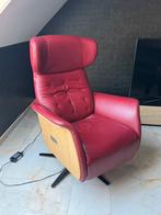 Hukla elektrische relax zetel, Huis en Inrichting, Fauteuils, Ophalen, Zo goed als nieuw, Leer