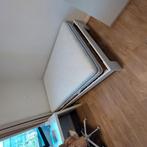 Bed 120 cm te koop, met bijhorende matras, Ophalen, Gebruikt, Wit, 120 cm