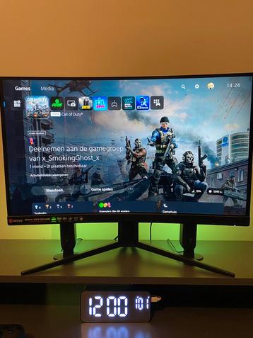 MSI Optix G24 monitor (24", 144Hz) – In uitstekende staat beschikbaar voor biedingen