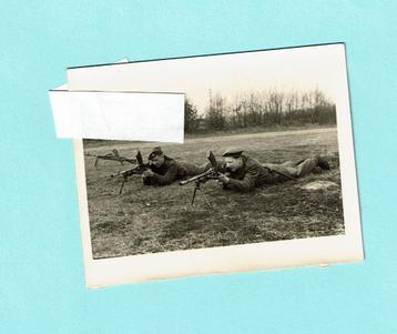 Tireurs ABL Bren des années 1940 — 1950 Belgique/BSD — Armée, Enlèvement ou Envoi, Armée de terre, Photo ou Poster