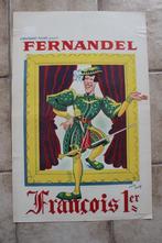 filmaffiche Fernandel François premier filmposter, Verzamelen, Posters, Rechthoekig Staand, Ophalen of Verzenden, Zo goed als nieuw