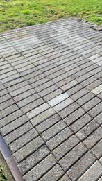 BETONKLINKERS GRIJS (smal formaat), Tuin en Terras, Ophalen, Gebruikt, Klinkers, 5 tot 10 m²