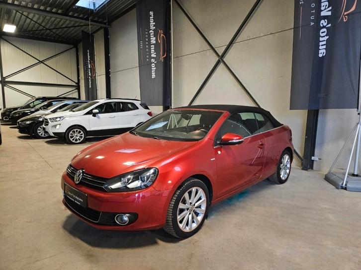 Golf Cabrio  160pk  benzine  12maanden garantie, Auto's, Volkswagen, Bedrijf, Te koop, Golf, ABS, Airbags, Airconditioning, Alarm